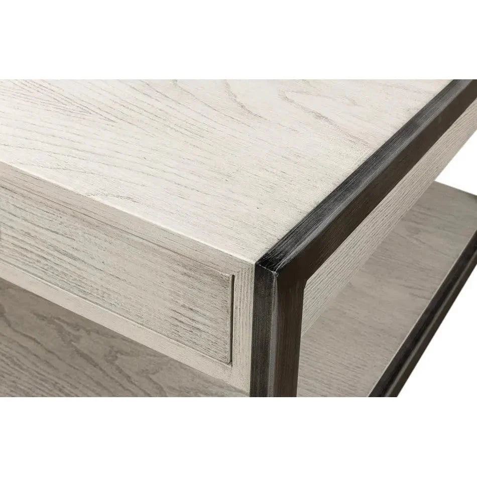 Sarreid Covet Cocktail Coffee Table With Drawers &