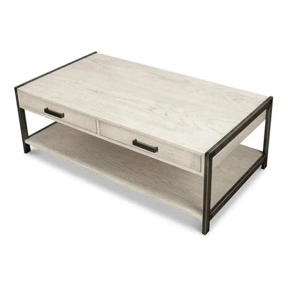 Sarreid Covet Cocktail Coffee Table With Drawers &