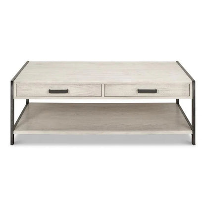 Sarreid Covet Cocktail Coffee Table With Drawers &
