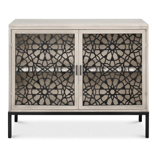 Sarreid Covet Door Two Tone Accent Cabinet