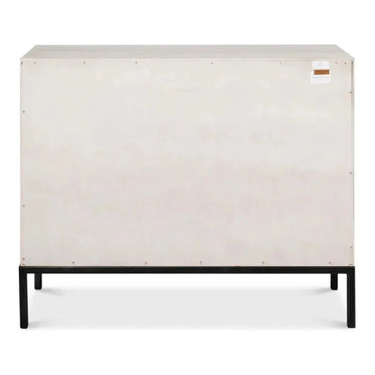 Covet Door Two Tone Accent Cabinet - LOOMLAN - Sarreid - Accent Cabinets