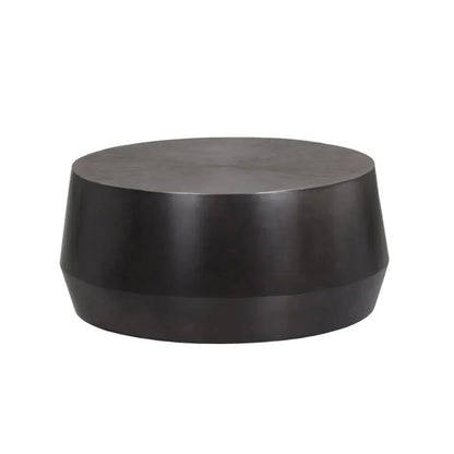 Creed Metal Drum Coffee Table