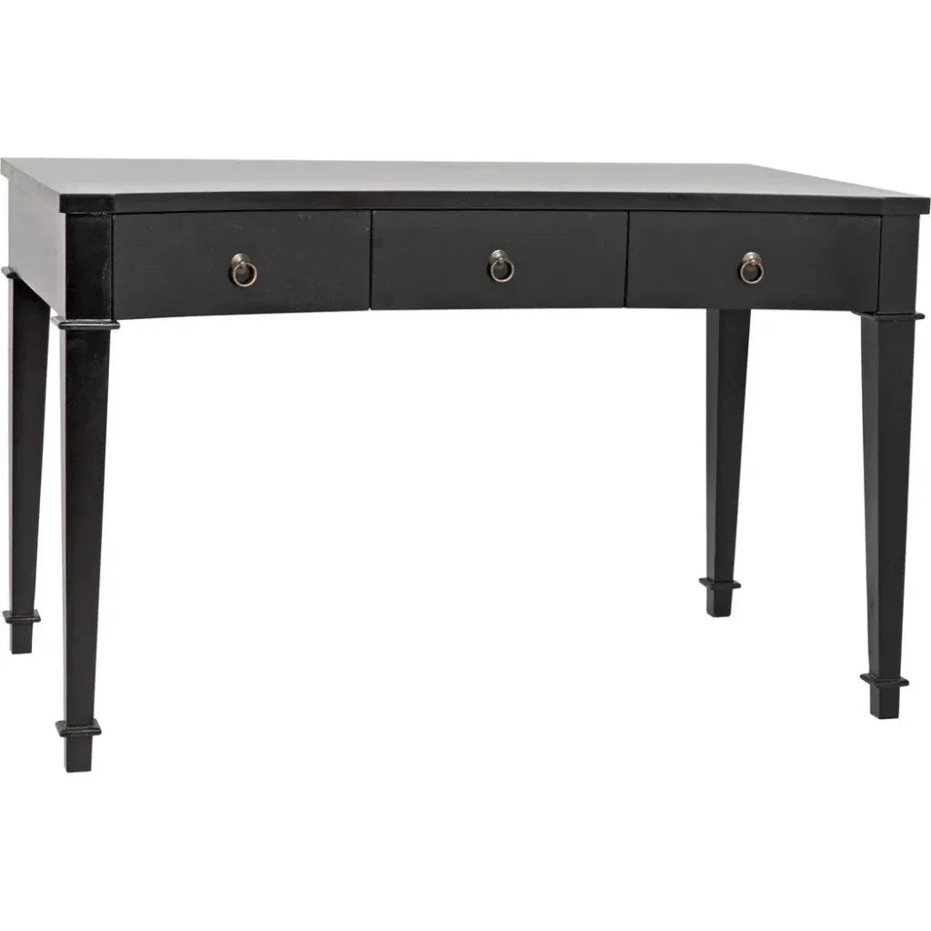 Curba Curved Desk With Drawers