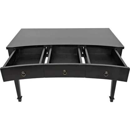 Curba Curved Desk With Drawers