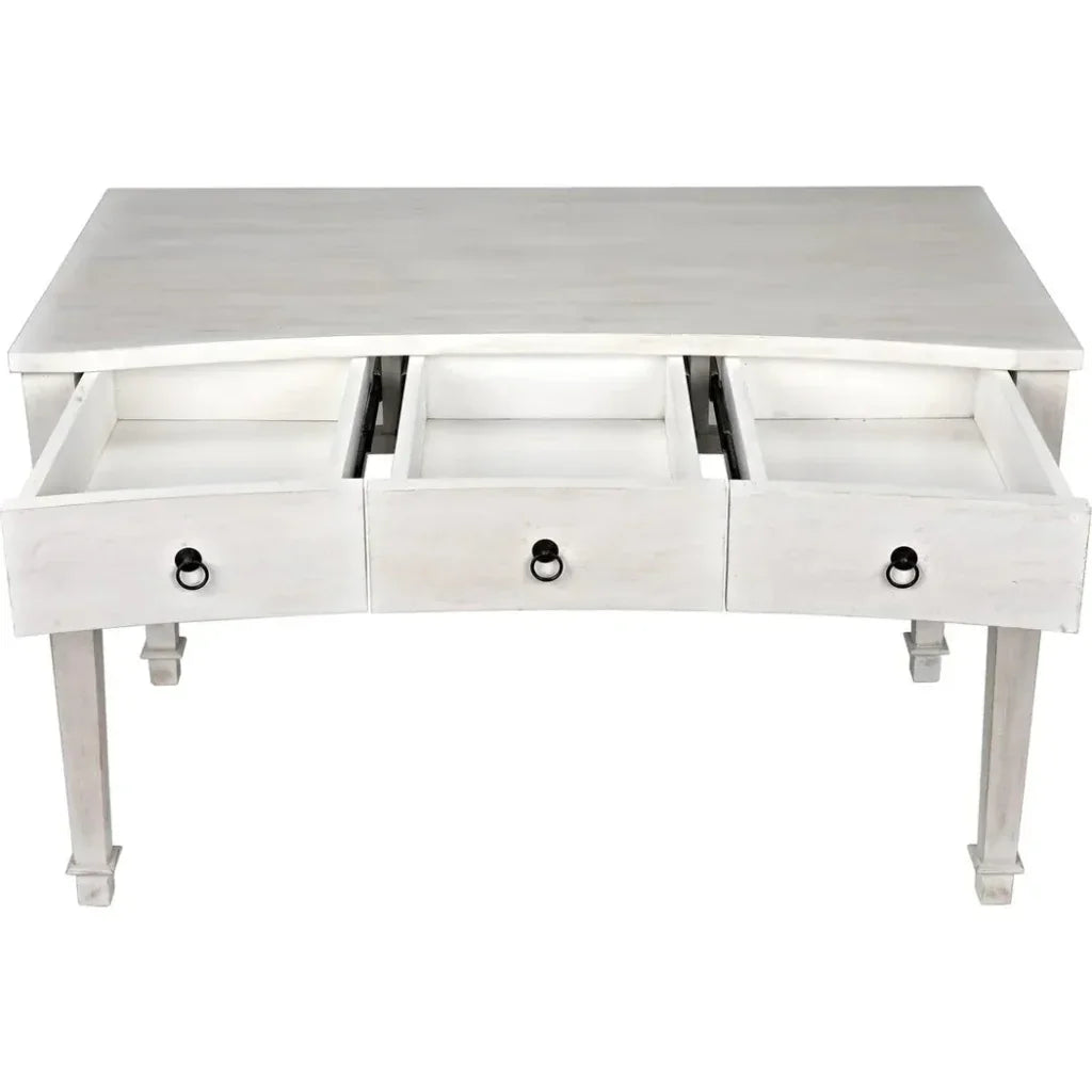 Curba Curved Desk With Drawers