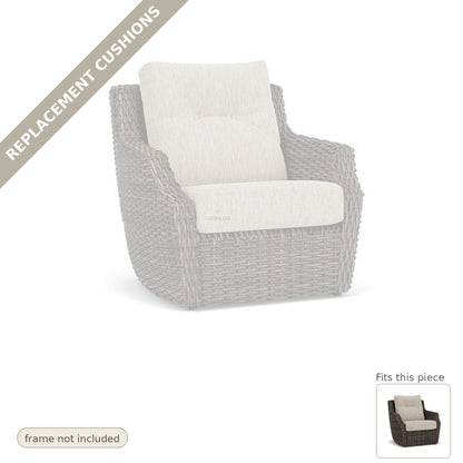 Cushions: Replacement Cushion For Largo Outdoor Lounge Chair - Heirloom Quality
