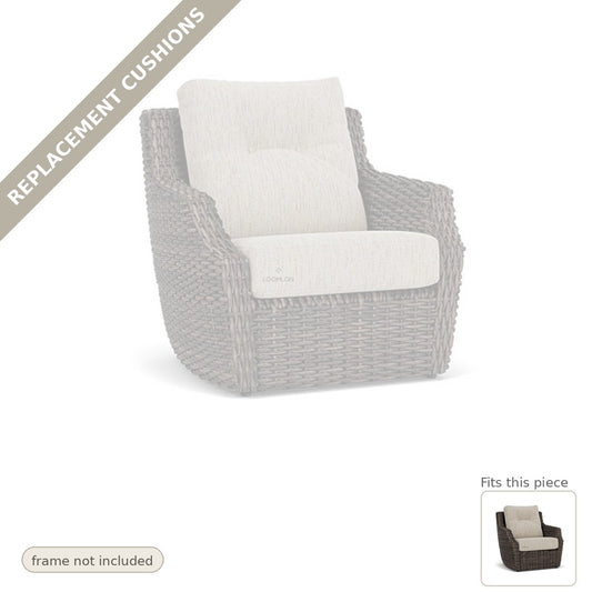 Cushions: Replacement Cushion For Largo Outdoor Lounge Chair - Heirloom Quality