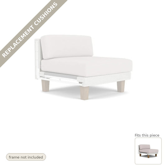 Cushions: Replacement Cushions For Catalina Outdoor Lounge Chair - Heirloom Quality