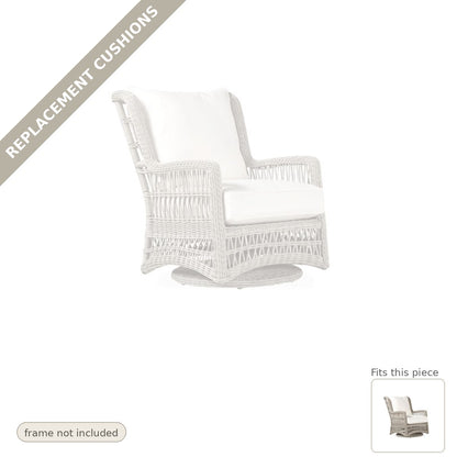Cushions: Replacement Cushion for Mackinac High Back Swivel Chair - Heirloom Quality