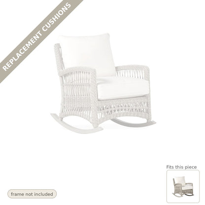 Cushions: Replacement Cushions for Mackinac Lounge Rocker - Heirloom Quality
