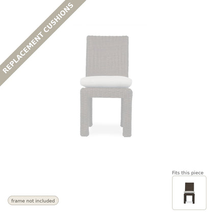 Cushions: Replacement Cushions For Mesa Outdoor Dining Chair - Heirloom Quality