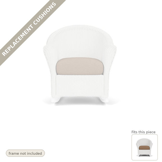 Cushions: Reflections Replacement Cushions for Porch Rocker - Heirloom Quality