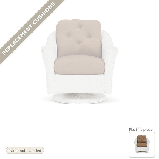 Cushions: Reflections Replacement Cushions Swivel Glider Lounge - Heirloom Quality