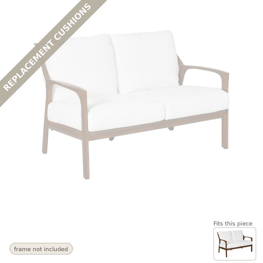 Cushions: Replacement Cushions, Castelle Berkeley Outdoor Loveseat