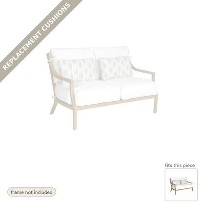 Cushions: Replacement Cushions, Nicoya Deep Seating Cushioned Loveseat