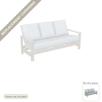 Cushions: Replacement Cushions, Leeward Cushion Deep Seat Outdoor Sofa
