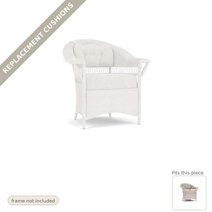 Cushions: Replacement Cushions for Nantucket Dining Armchair - Heirloom Quality