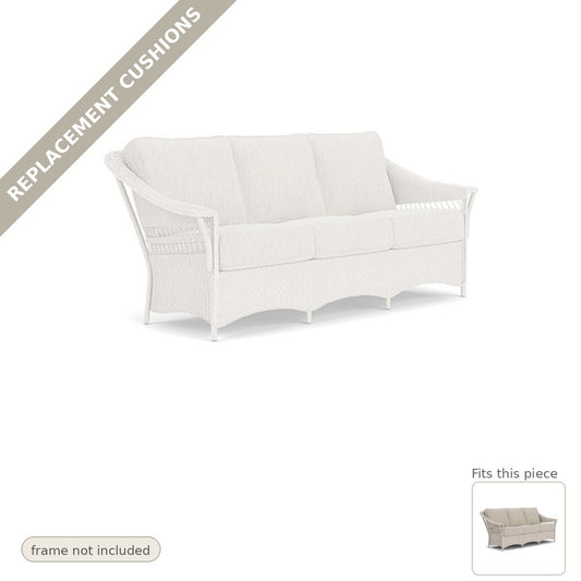 Cushions: Replacement Cushions for Nantucket Sofa - Heirloom Quality