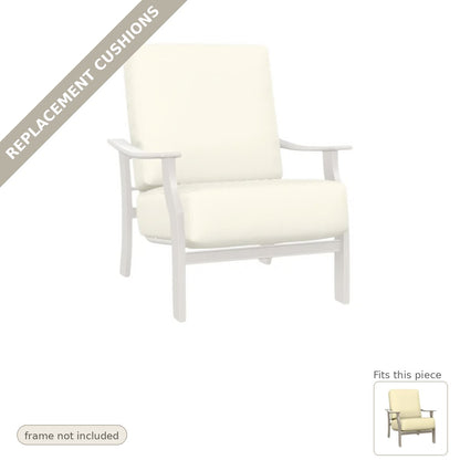 Cushions: Replacement Cushions, St. Catherine Cushion Deep Seat Outdoor Arm Chair