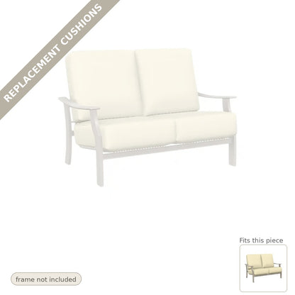 Cushions: Replacement Cushions, St. Catherine Cushion Deep Seat Outdoor Loveseat