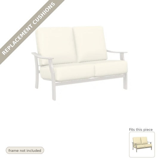Cushions: Replacement Cushions, St. Catherine Cushion Deep Seat Outdoor Loveseat