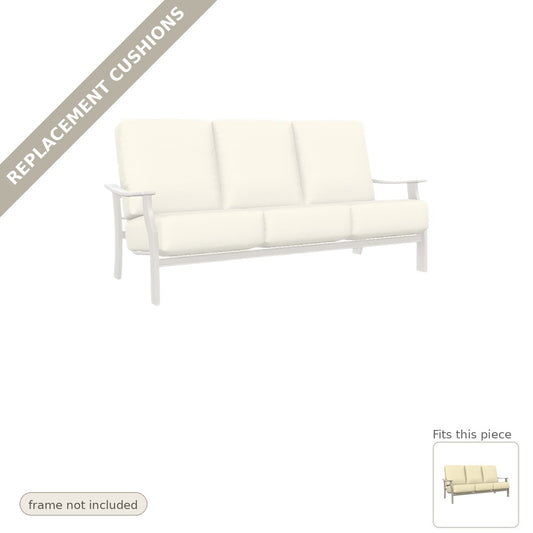 Cushions: Replacement Cushions, St. Catherine Cushion Deep Seat Outdoor Sofa