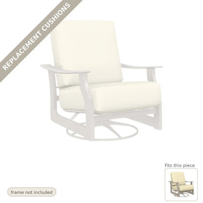 Cushions: Replacement Cushions, St. Catherine Cushion Deep Seat Swivel Outdoor Rocker