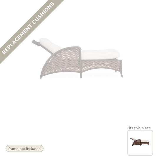 Cushions: Replacement Cushion Grand Traverse Day Chase Lounge - Heirloom Quality
