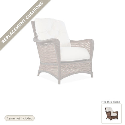 Cushions: Replacement Cushions for Grand Traverse Lounge Chair - Heirloom Quality