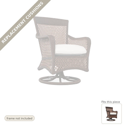 Cushions: Replacement Cushions for Grand Traverse Swivel Armchair - Heirloom Quality