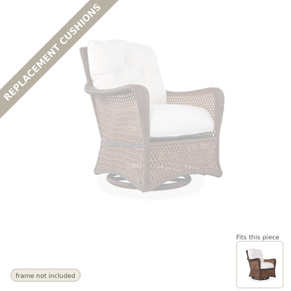 Cushions: Replacement Cushions for Grand Traverse Swivel Chair - Heirloom Quality