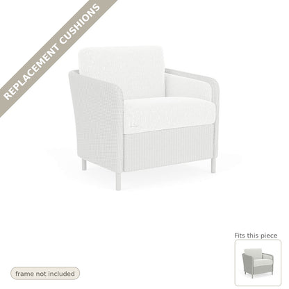 Cushions: Replacement Cushions For Visions Outdoor Lounge Chair - Heirloom Quality
