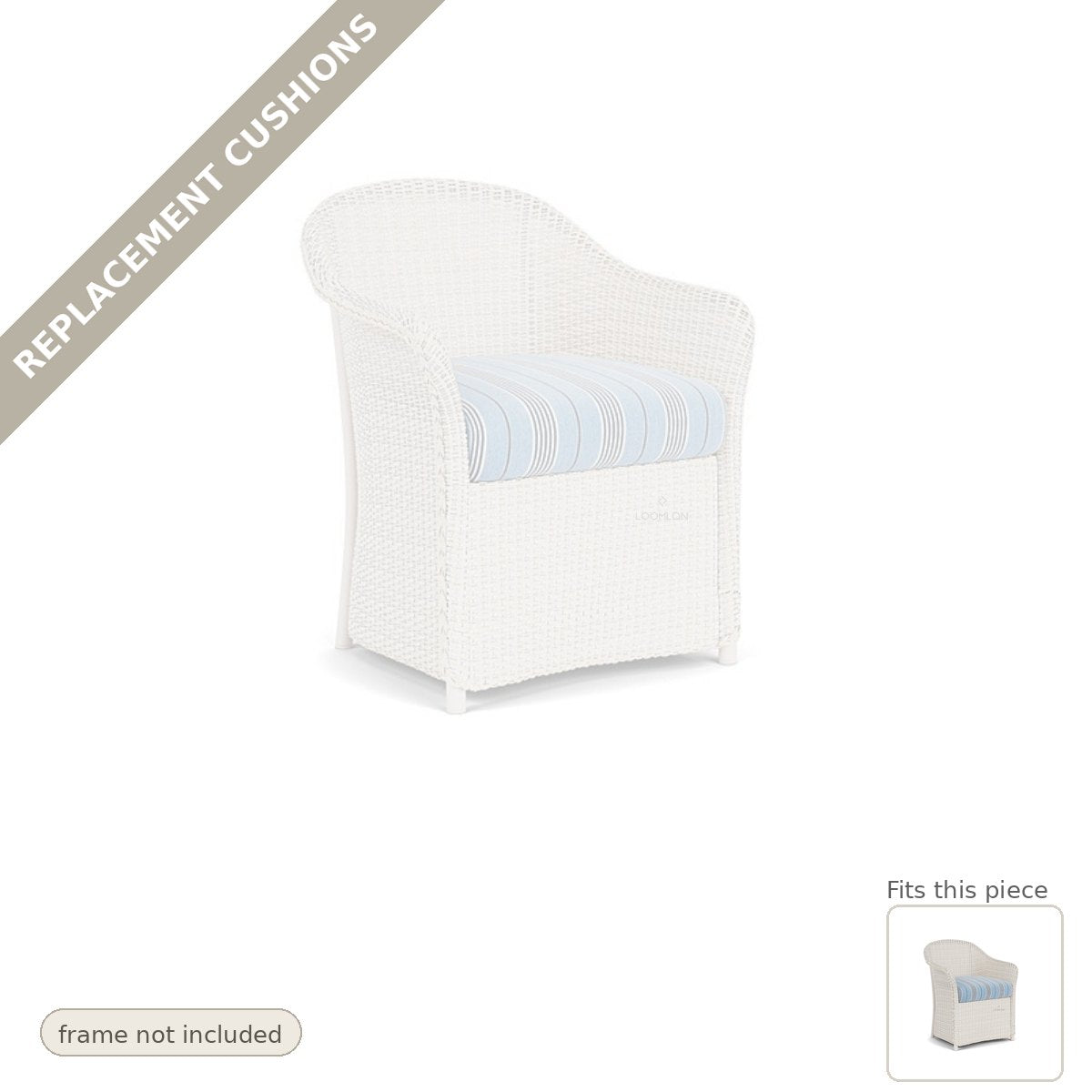 Cushions: Weekend Retreat Replacement Cushion For Dining Armchair - Heirloom Quality