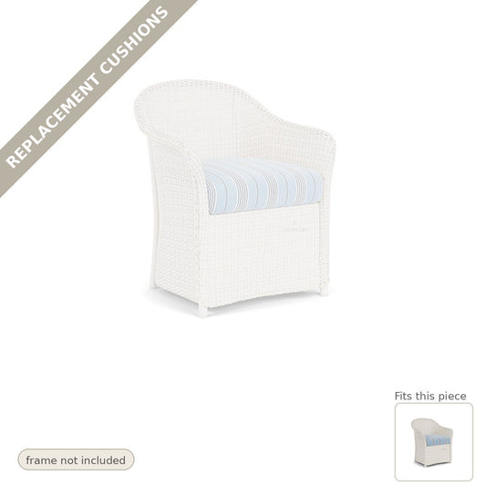 Cushions: Weekend Retreat Replacement Cushion For Dining Armchair - Heirloom Quality