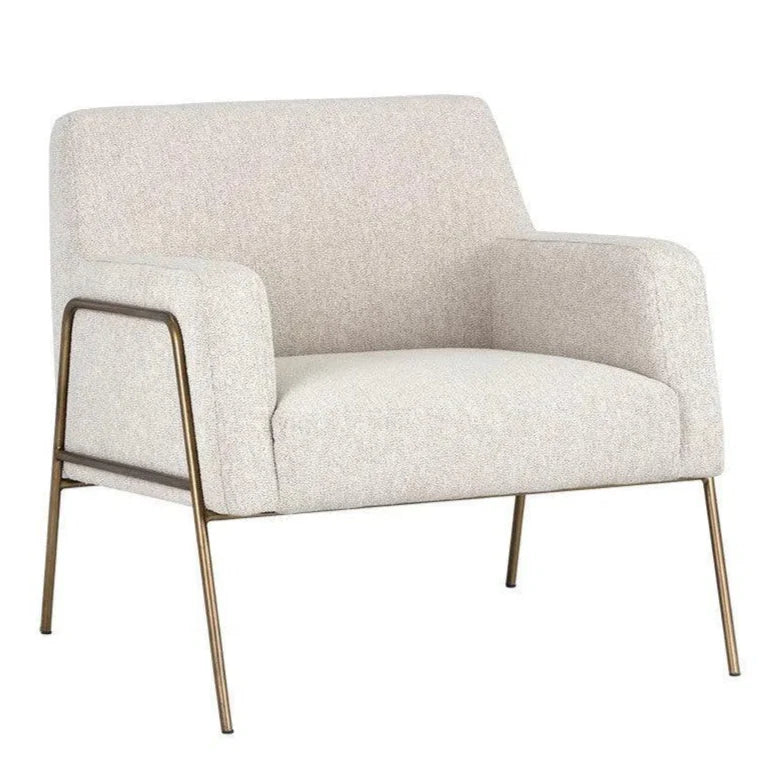 SUNPAN Cybil Leather Lounge Chair