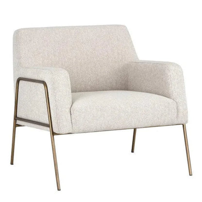 SUNPAN Cybil Leather Lounge Chair