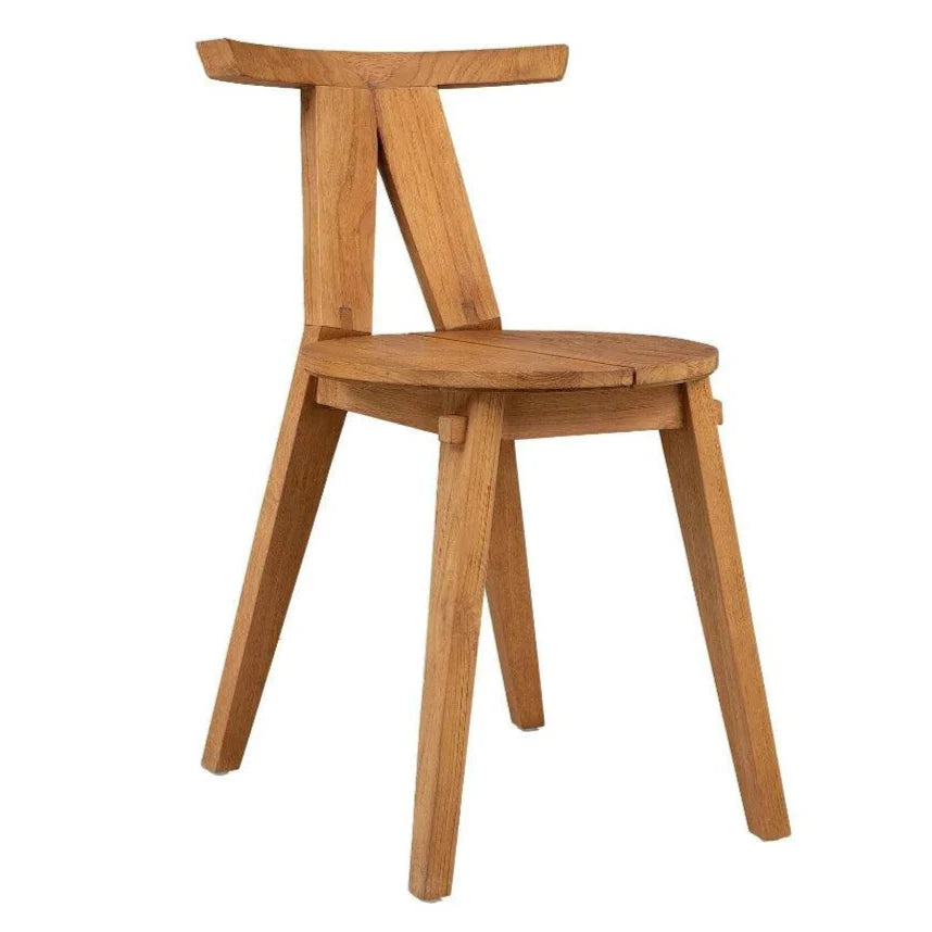 D - Bodhi Artisan Buffalo Wooden Dining Chair - LOOMLAN - LH Imports - Dining Chairs