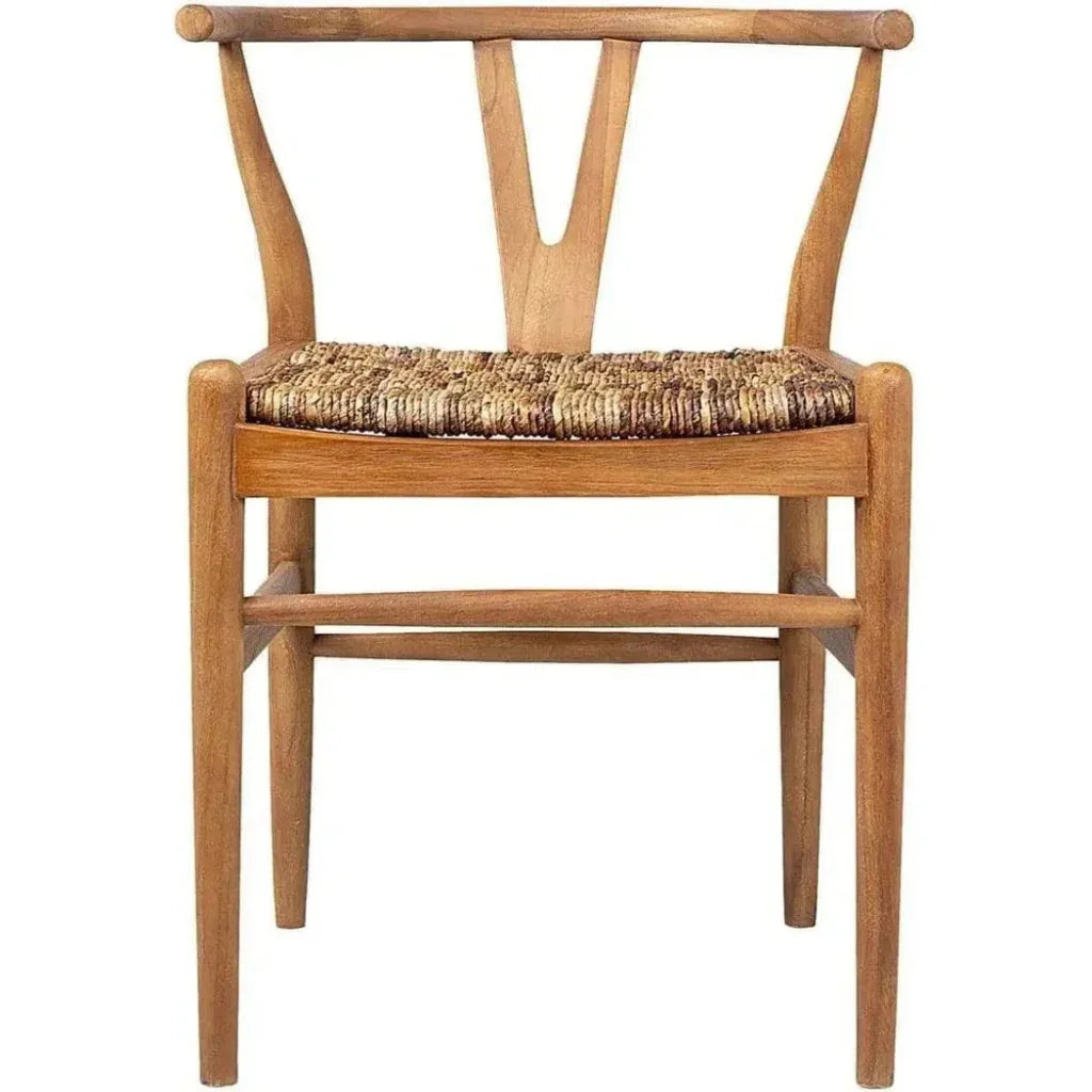 LH Home D-Bodhi Caterpillar Wood Seat Twin Chair