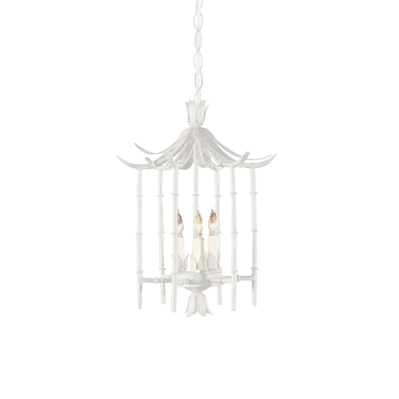 Wildwood Iron Bamboo Asian-Inspired Lantern