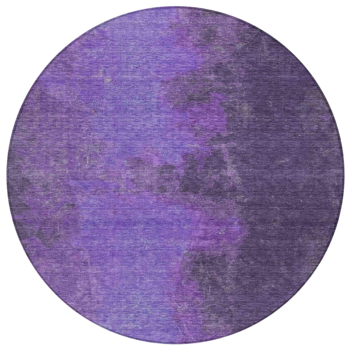 Iriion Purple Washable Indoor-Outdoor Rug
