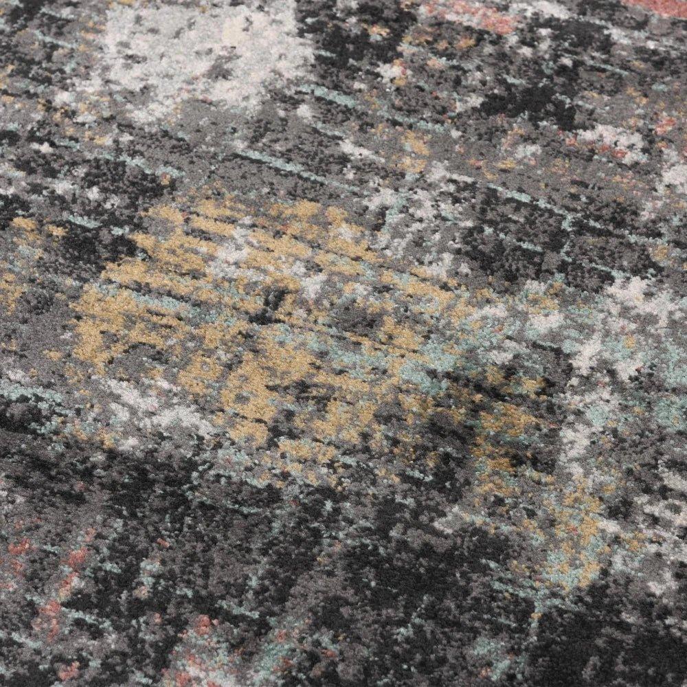 Choz Abstract Pink Kitchen Hallway Runner Rug - LOOMLAN - LOOMLAN - Area Rugs
