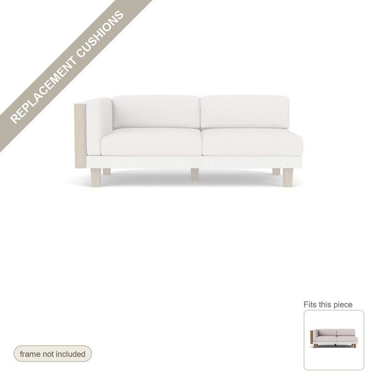 Cushions: Replacement Cushions For Catalina Sunbrella Settee