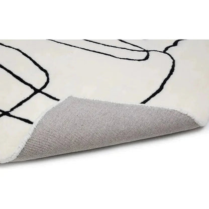 Tilda Hand -Tufted Ivory Rug -- ivory