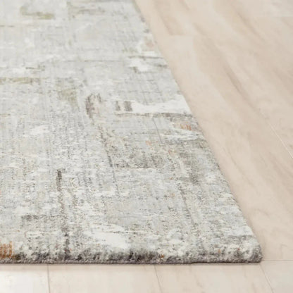 Alke Abstract Gray Large Area Rugs For Living Room -- gray