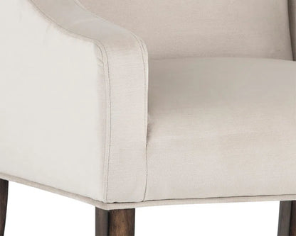 Aiden Fabric Upholstered Dining Armchair