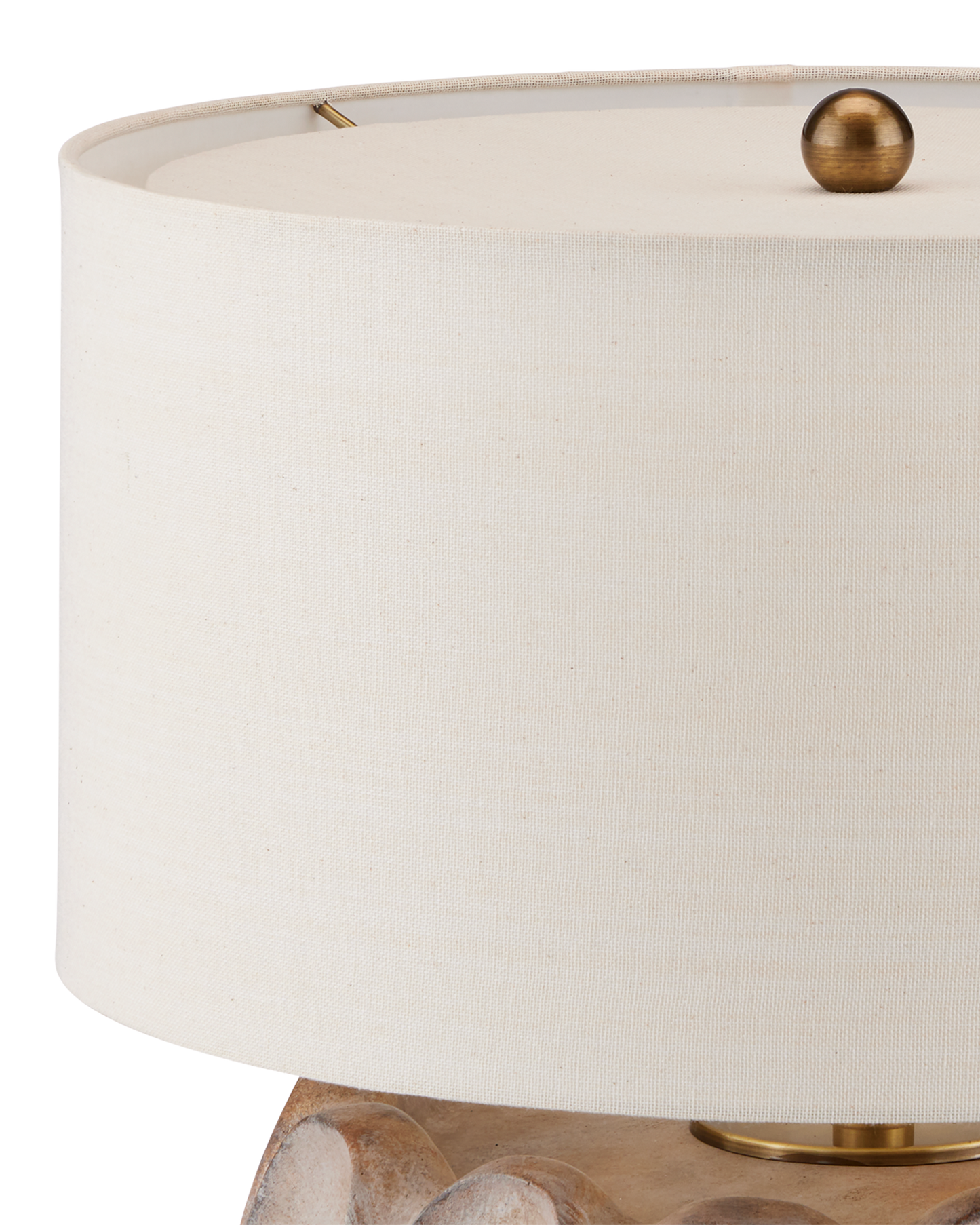 Weststrand Composite and Metal Grey Table Lamp