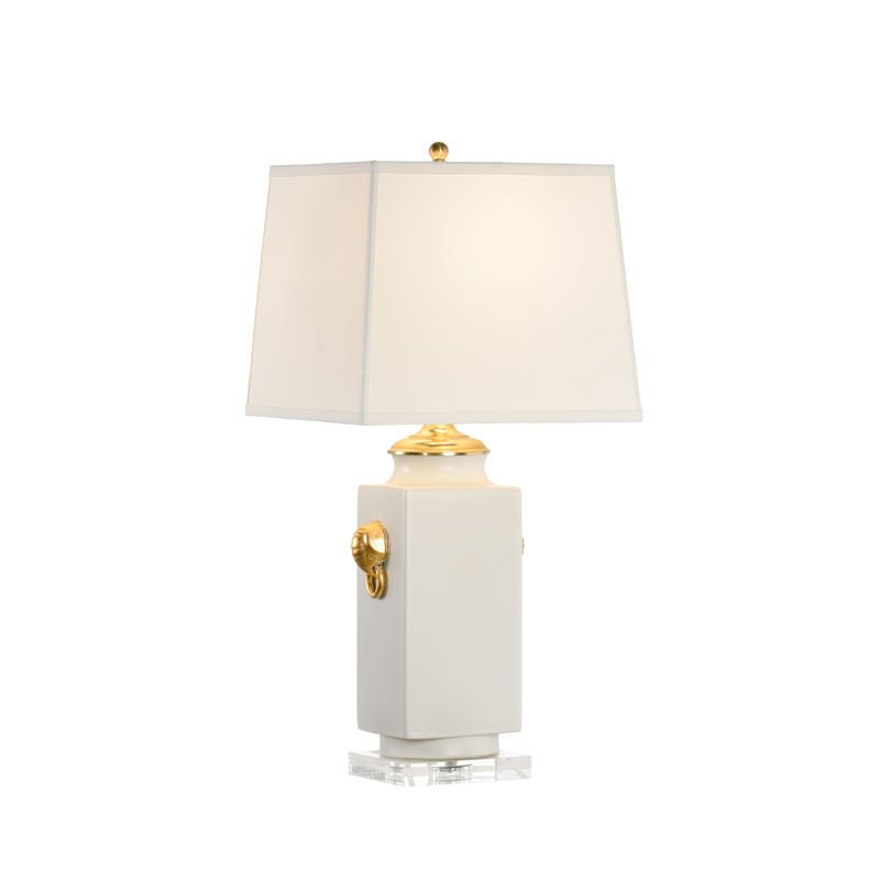 Chinese Gold Accents Vase Table Lamp