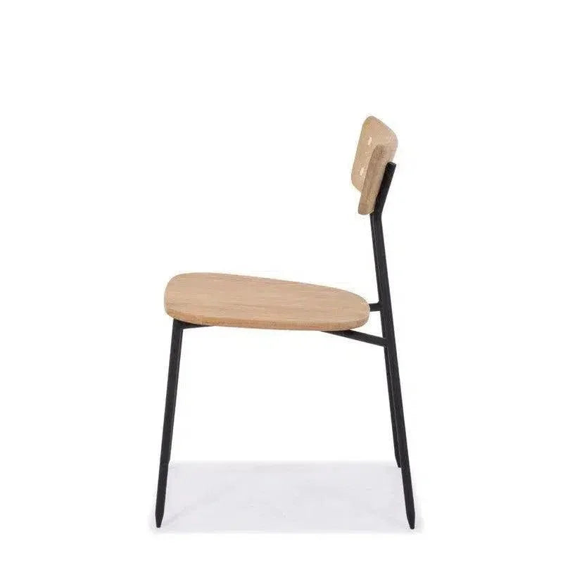 Colton Dining Chair - Natural Wood Seat -- view 4