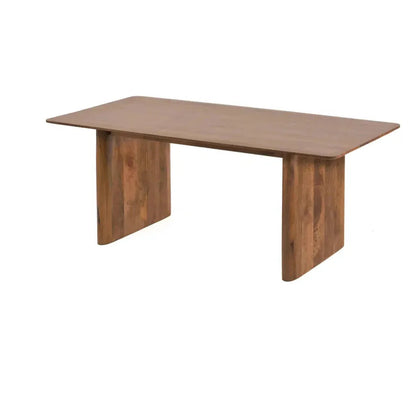 Calenra Wood Rectangular Dining Table -- view 2