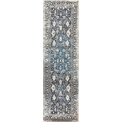 Doos Oriental Distress Brown Kitchen Hallway Runner Rug
